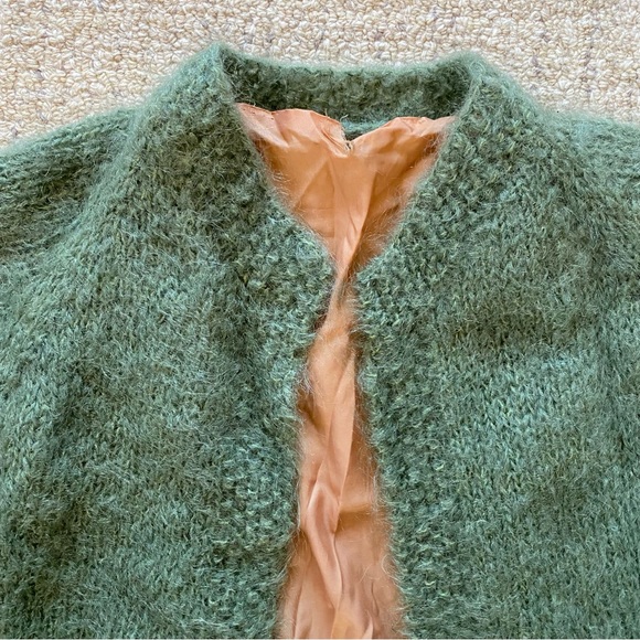 Vintage Mohair Cardigan Sweater - Picture 3 of 7